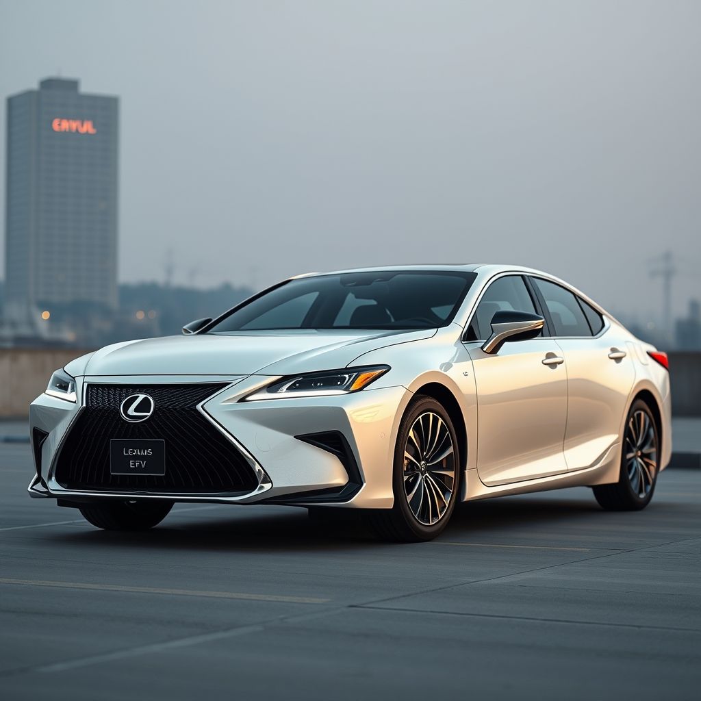Lexus ES EV 2025: เปิดตัวในงานแสดงรถยนต์ที่เซี่ยงไฮ้